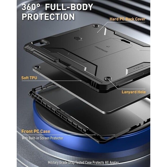 Poetic Revolution Case Designed for iPad Air 13 / iPad Pro 12.9 / iPad Pro 12.9 - Picture 2 of 9